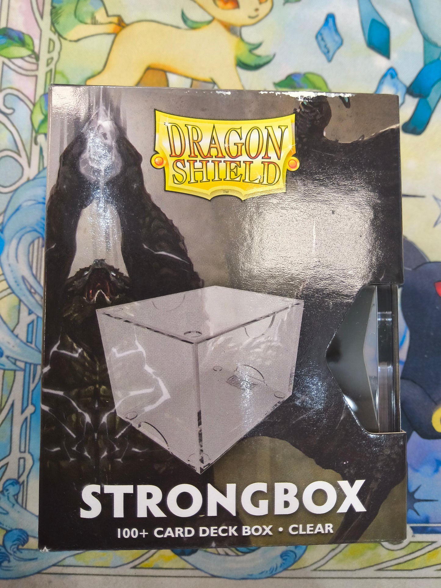 Dragon Shield Strongbox 100+ Card Deck Box. Clear