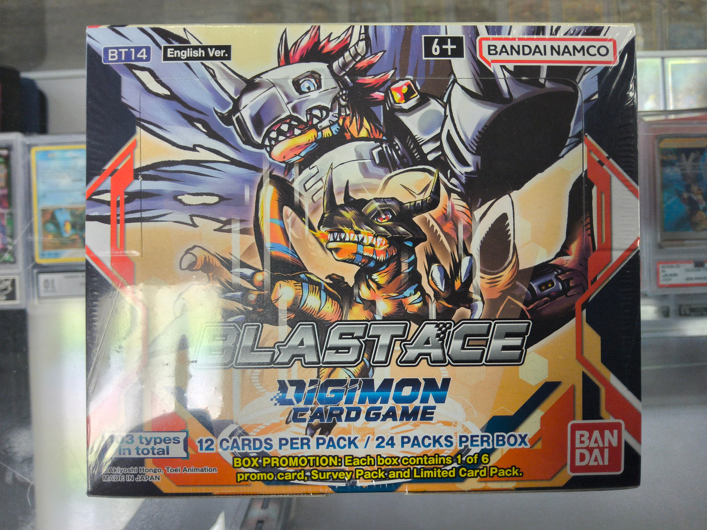 Digimon TCG Blast Ace Booster Box at Emerald Market Alamogordo, New Mexico