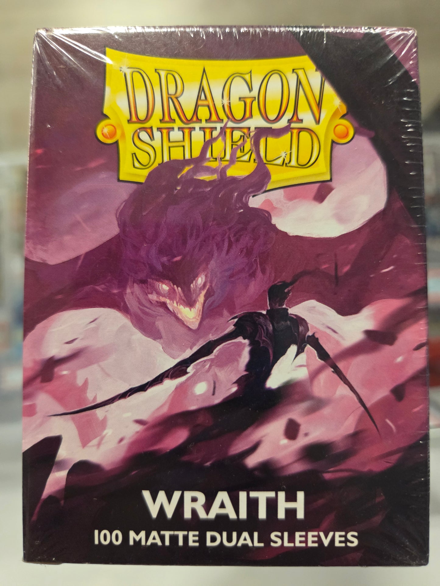Dragon Shield 100 Card Sleeves. Color Wraith