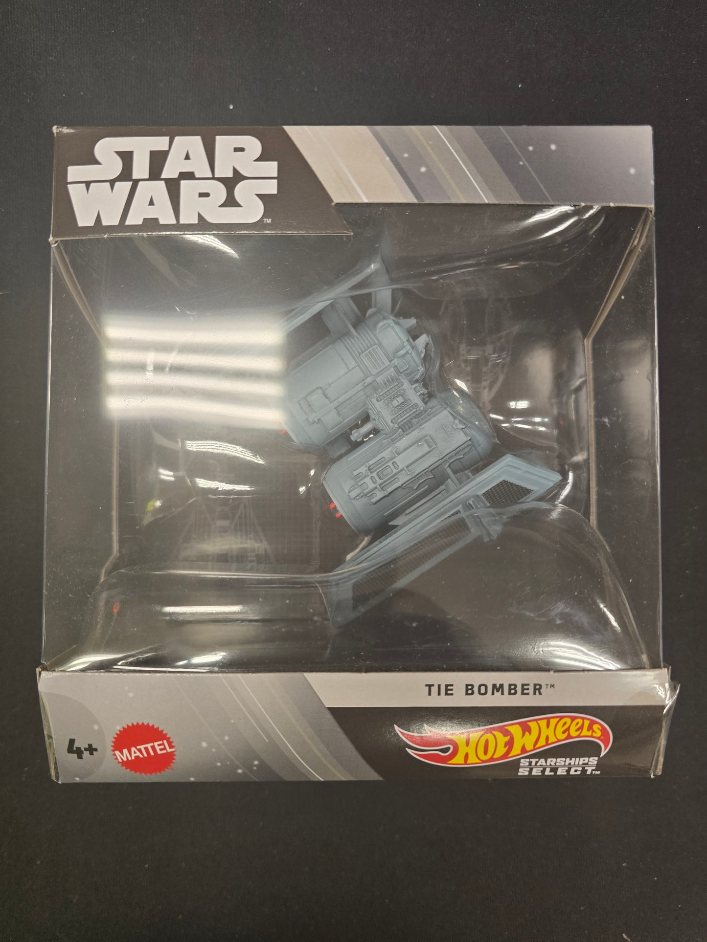 Star Wars Hotwheels Starships Select Tie Bomber