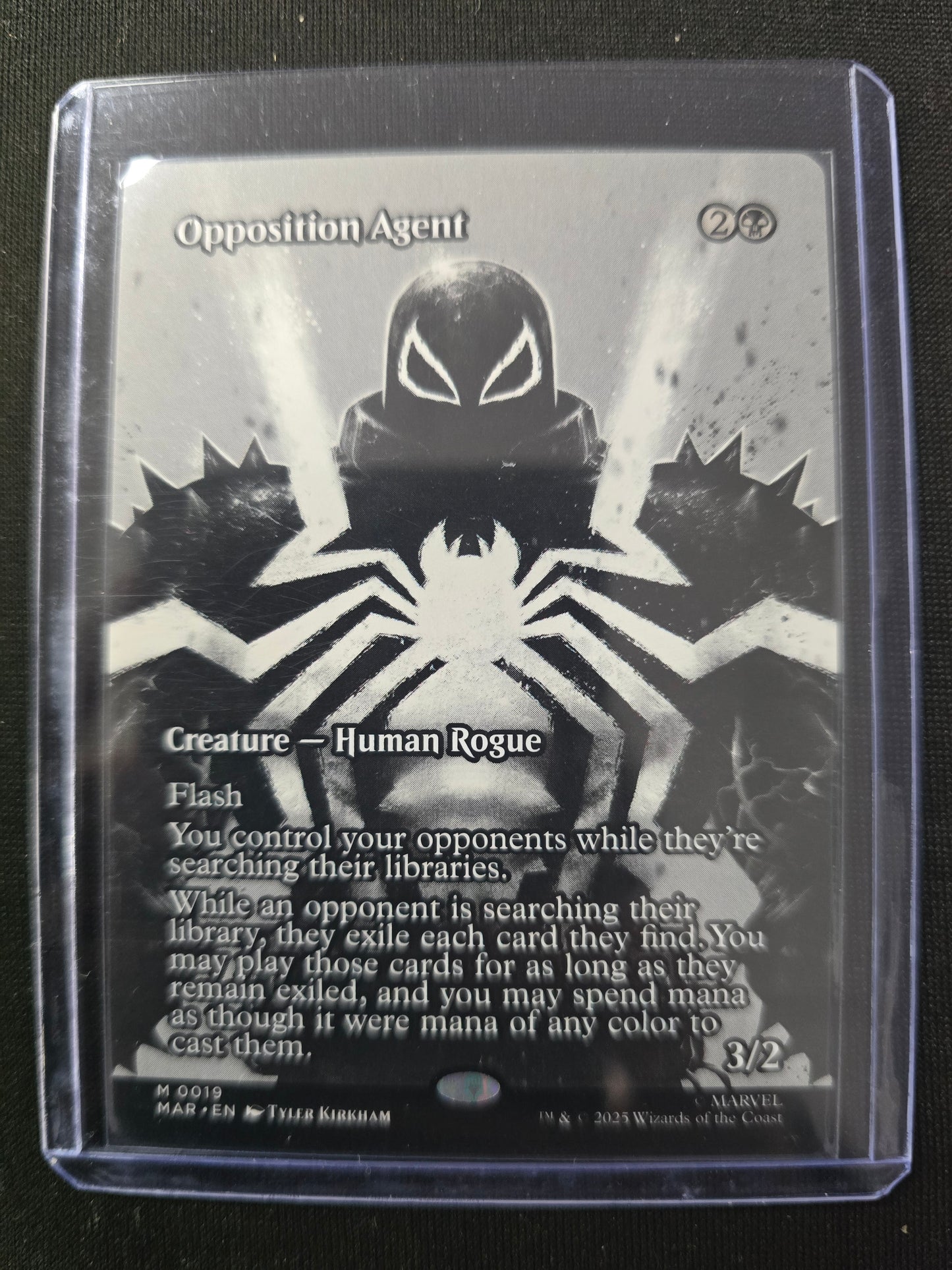 Opposition Agent M 0019 Marvel Universe Eternal-Legal Borderless Normal NM