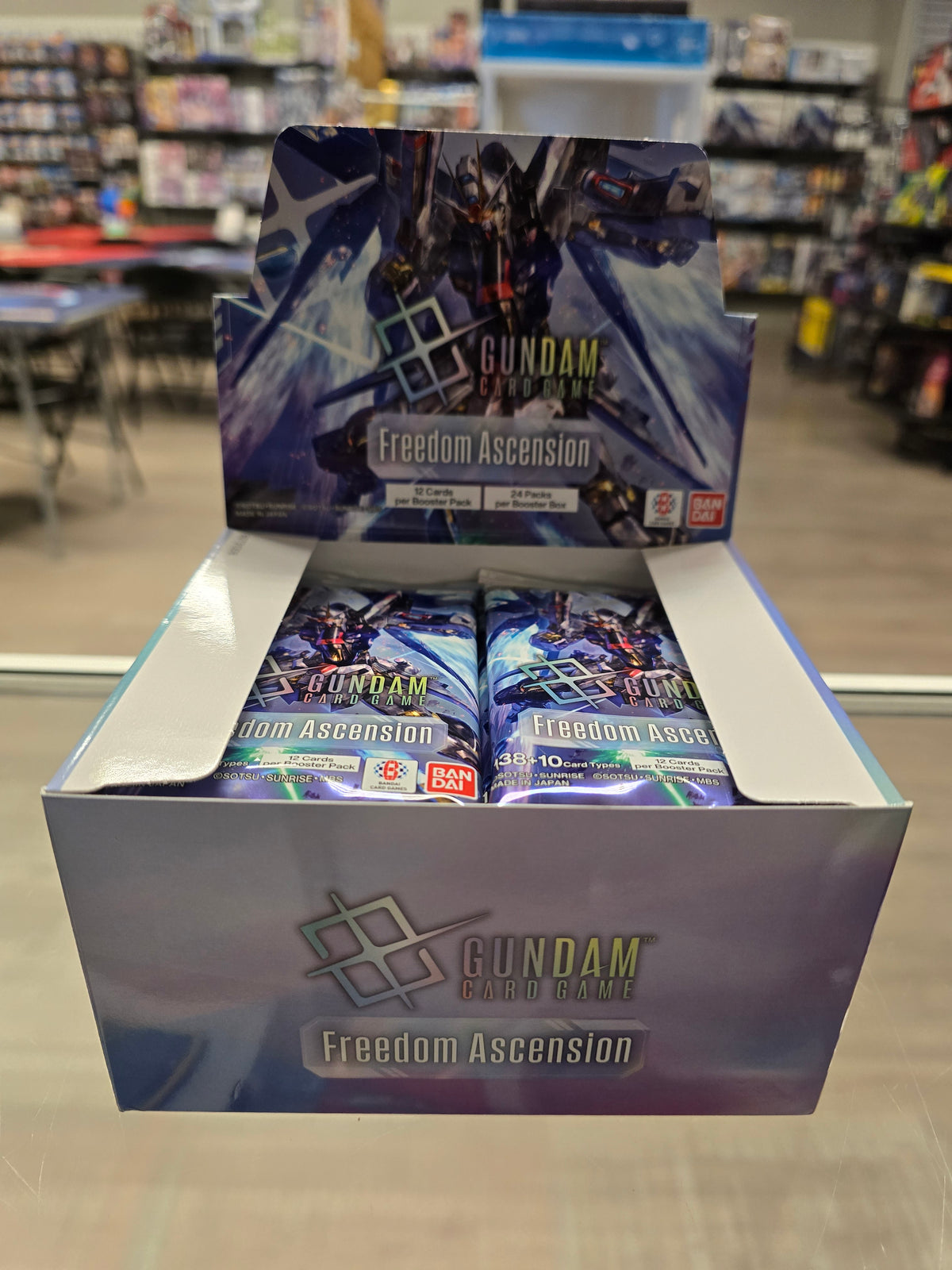 Gundam Card Game Freedom Ascension Booster Packs