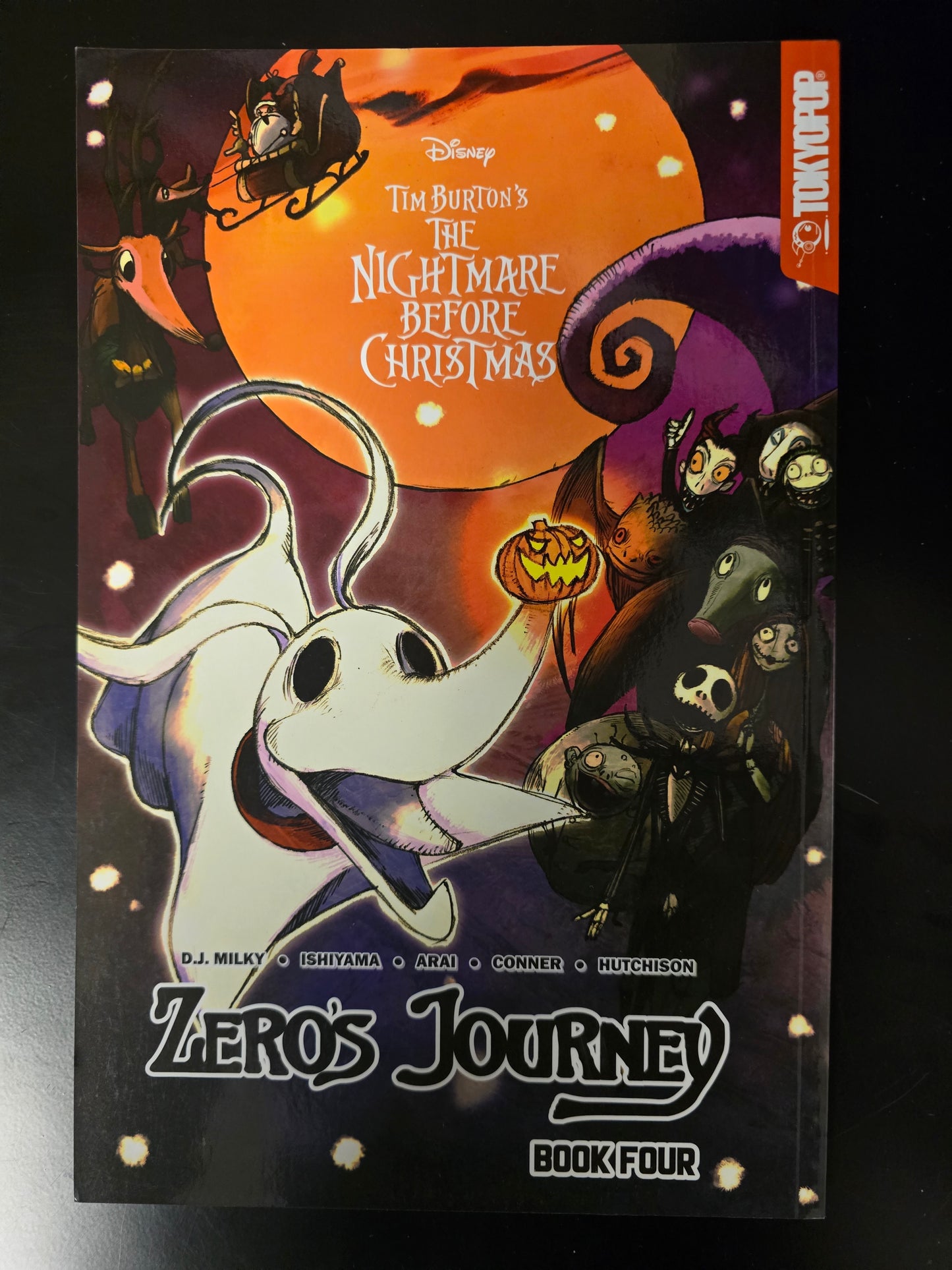 Tokyo Pop The Nightmare Before Christmas Zero's Journey Book 4