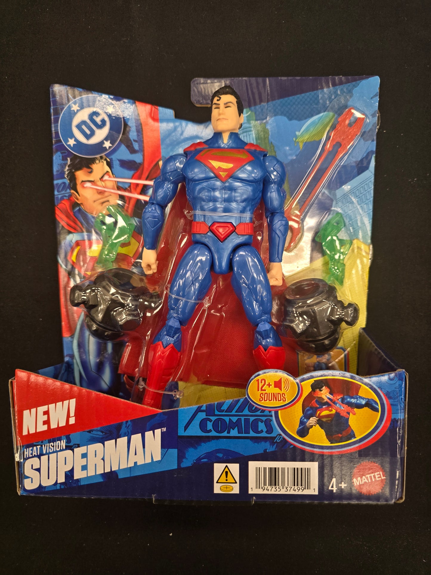 DC Heat Vision Superman Mattel