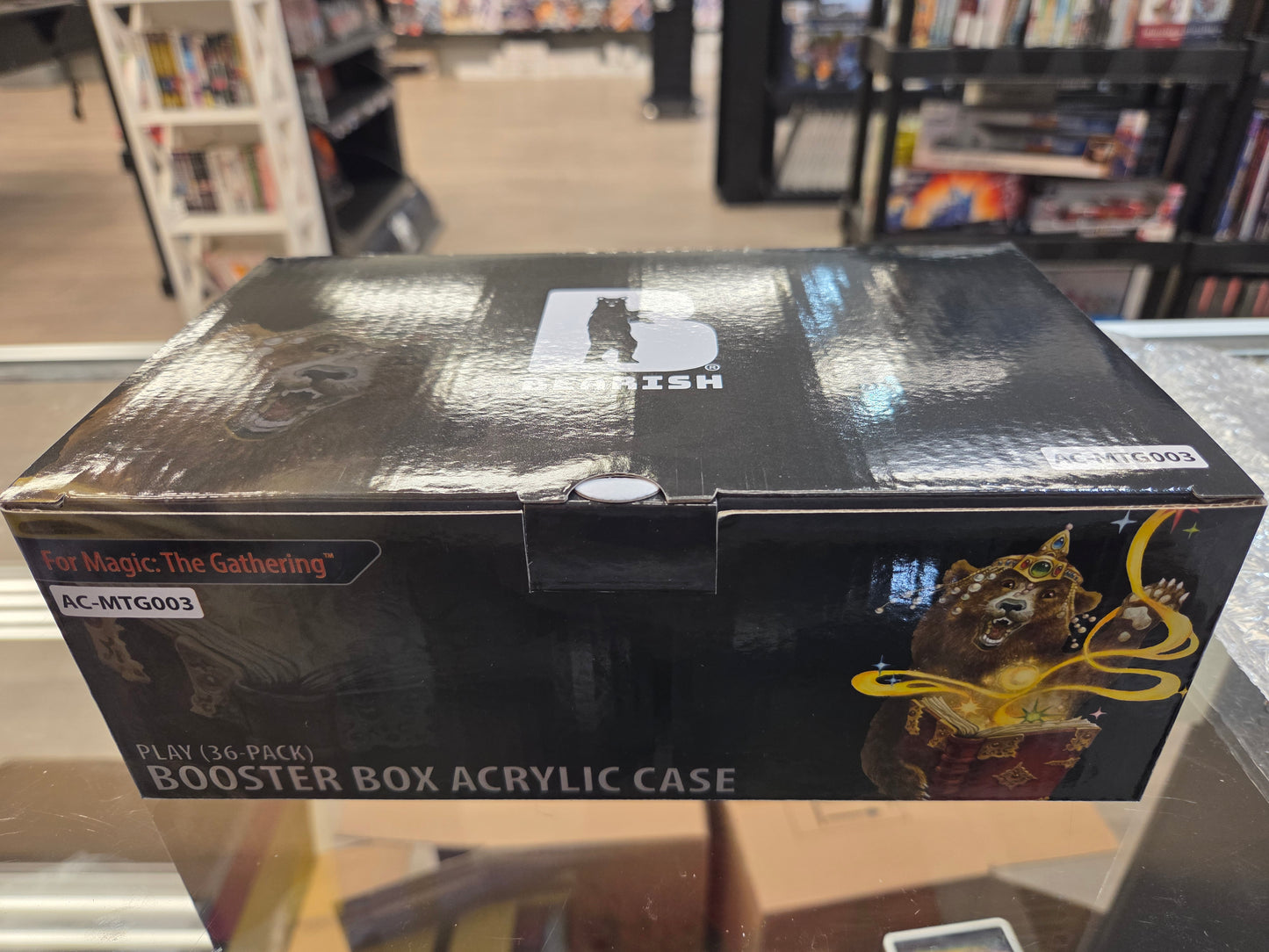 Bearish Booster Box Display Case