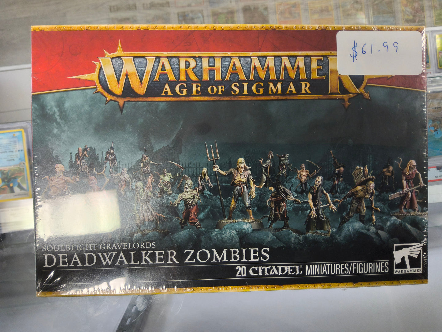 Warhammer Age Of Sigmar Soulblight Gravelords Deadwalker Zombies Minis