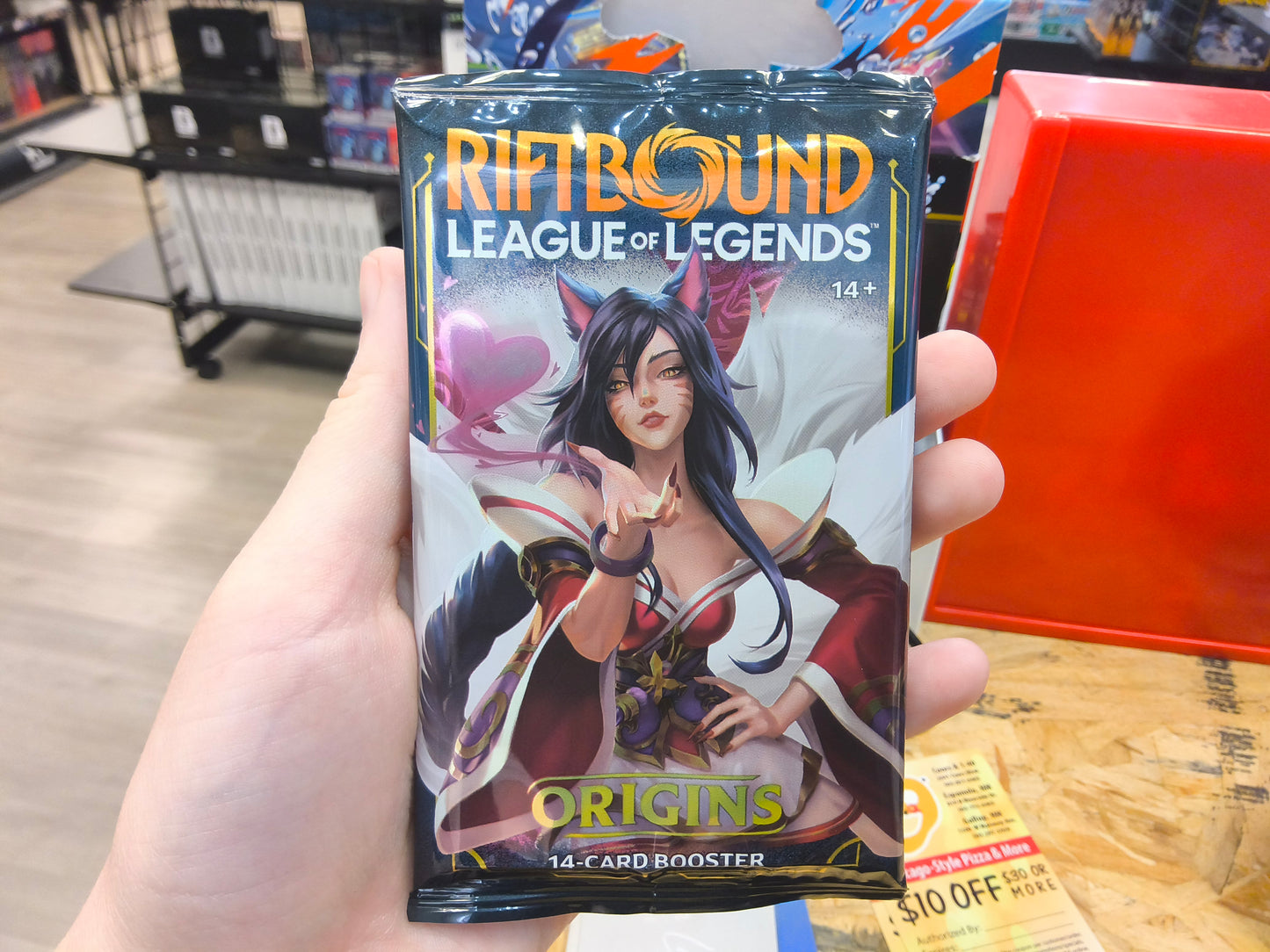 Riftbound, League of Legends Origins booster pack