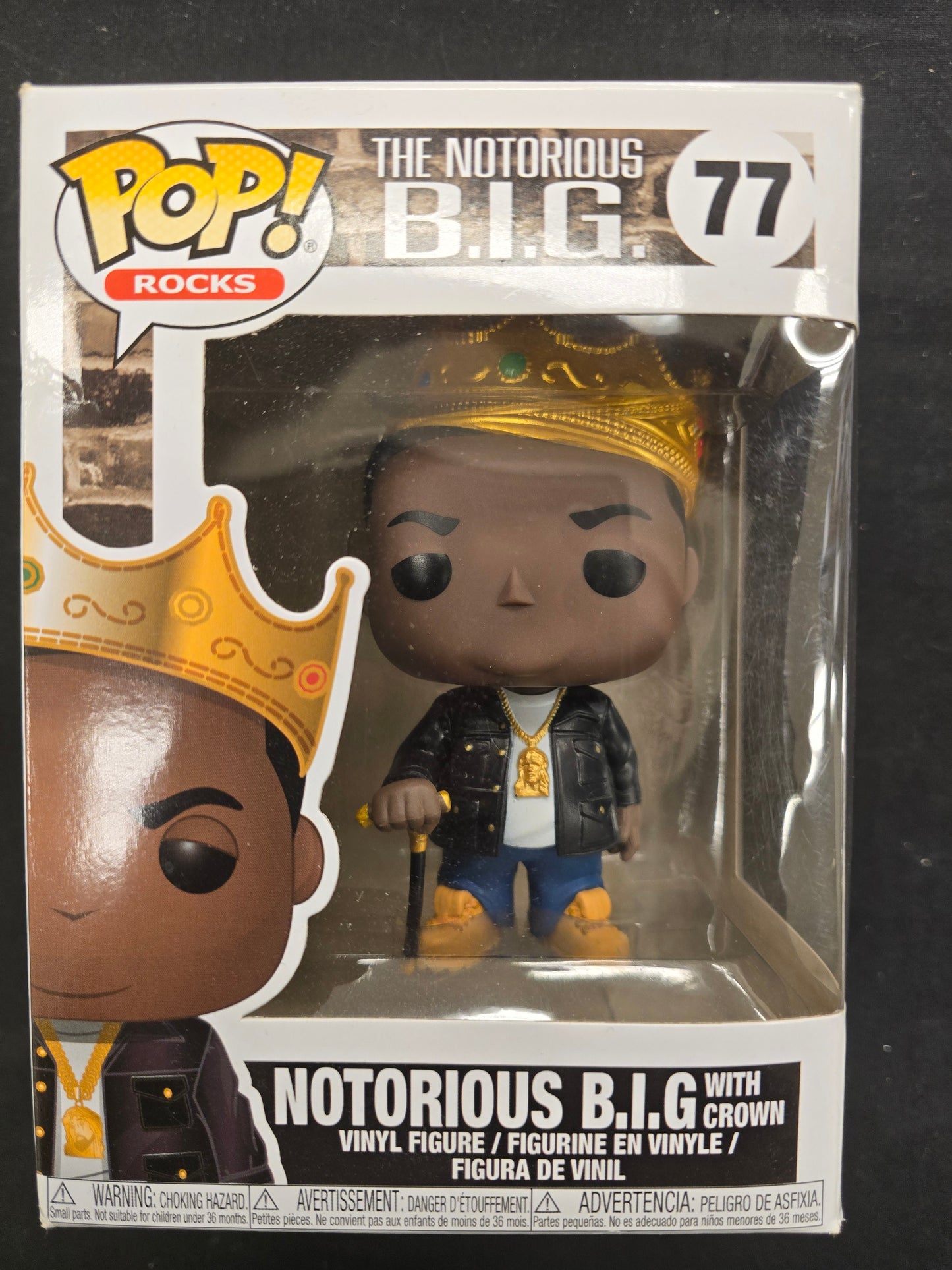Funko-Pop! The Notorious B.I.G. With Crown #77