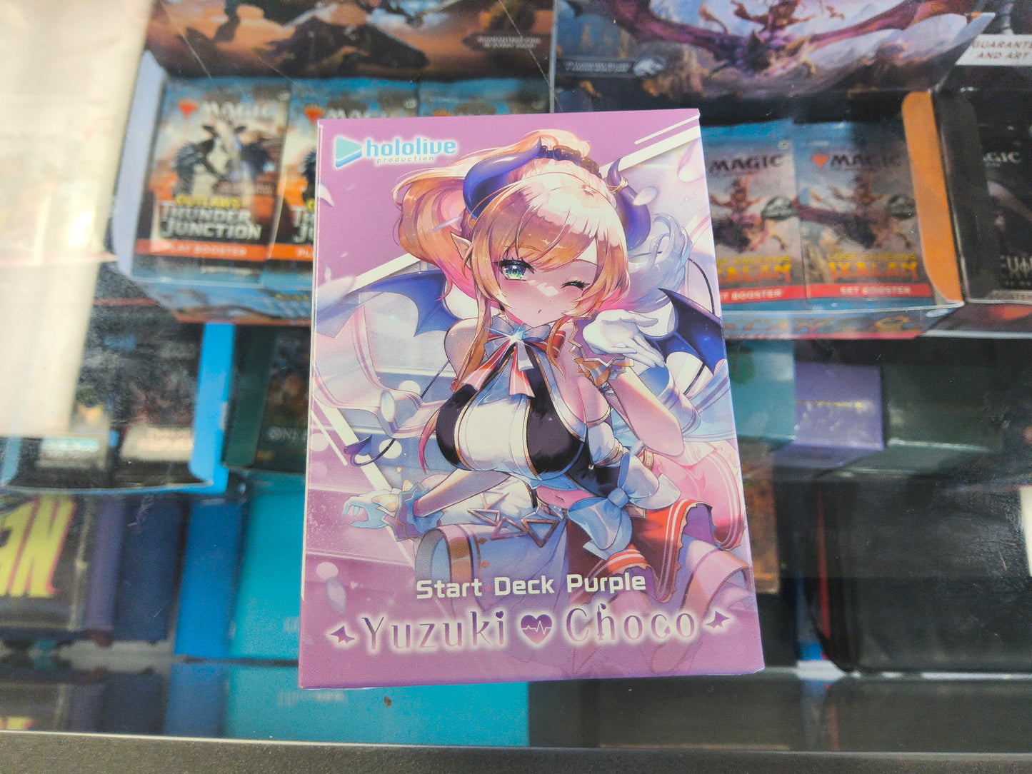 Hololive Production Start Deck Purple Yazuki Choco