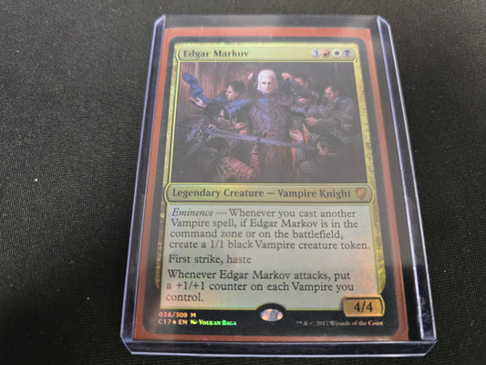 Edgar Narkov 036/309 M Commander 2017 Foil NM at Emerald Market Alamogordo, New Mexico