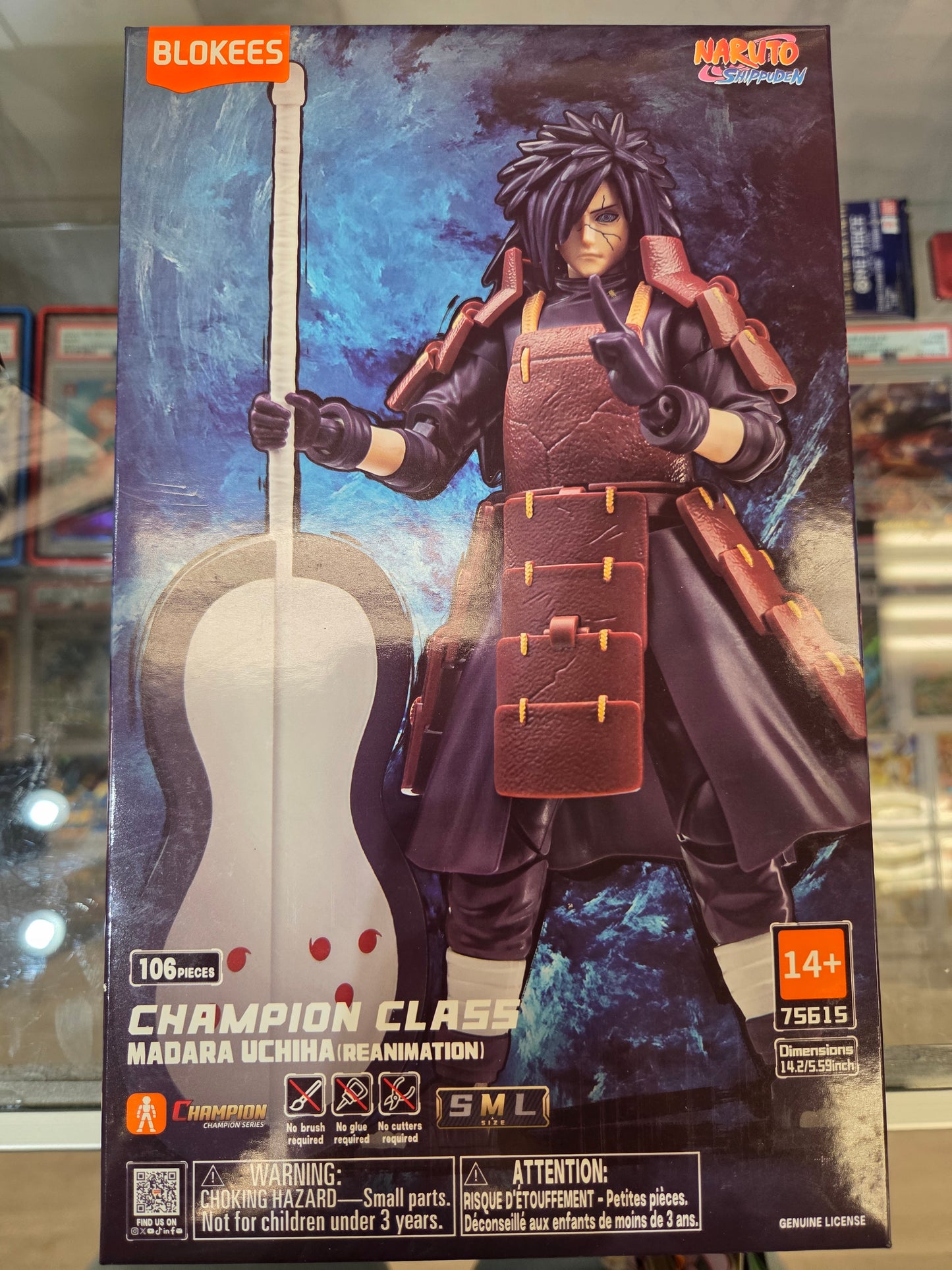 Blokees Champion Class Madara Uchiha (Reanimation) Model Kit 106pc