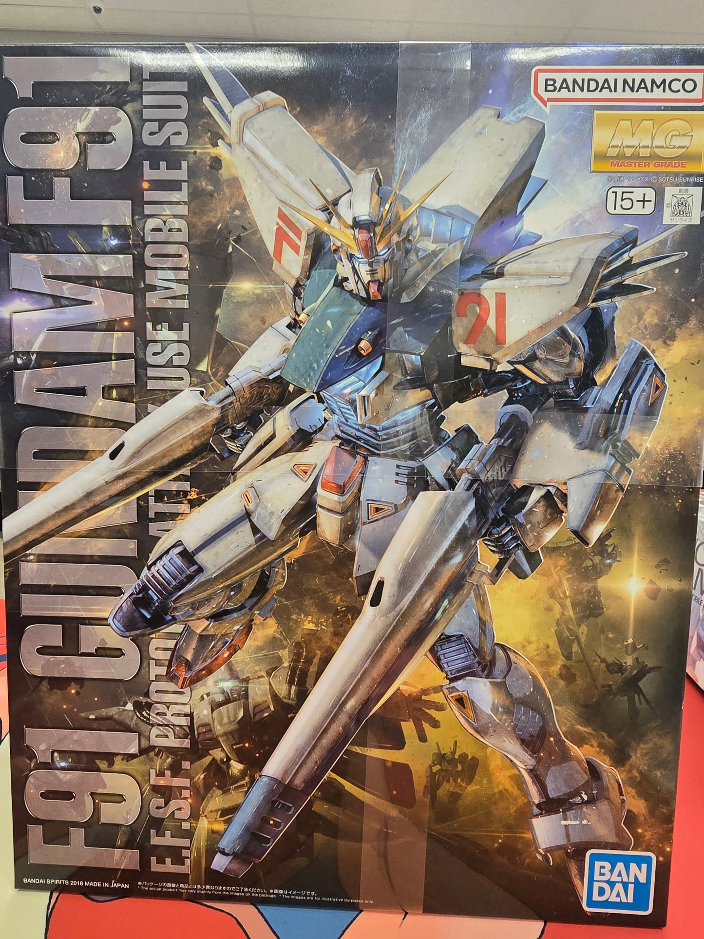 Bandai F91 GUNDAM
