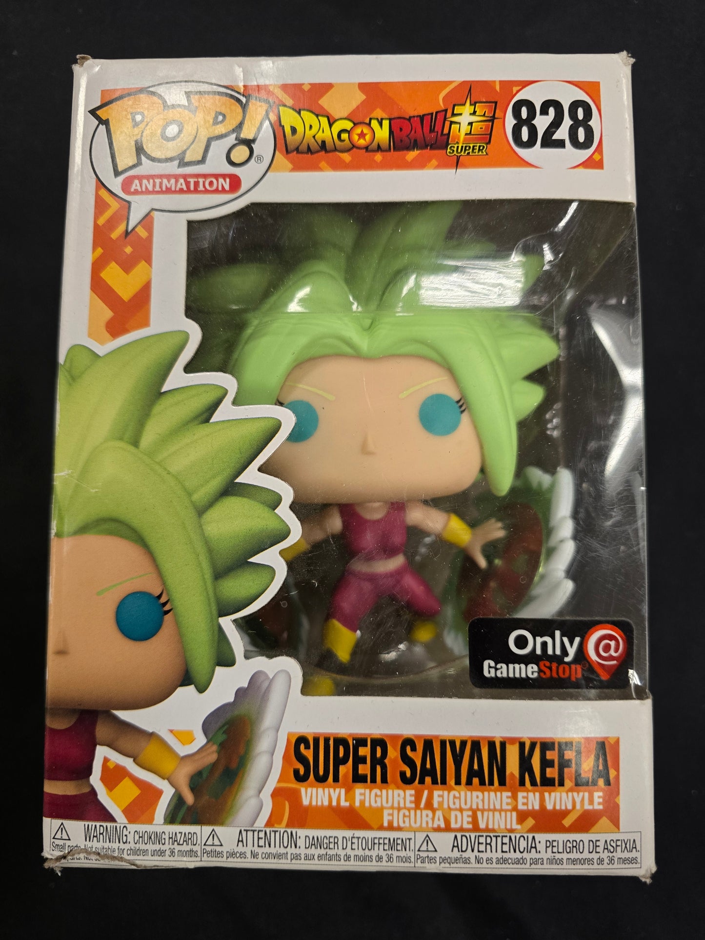 Funko-Pop! DBS Super Saiyan Kefla #828 Gamestop Exclusive