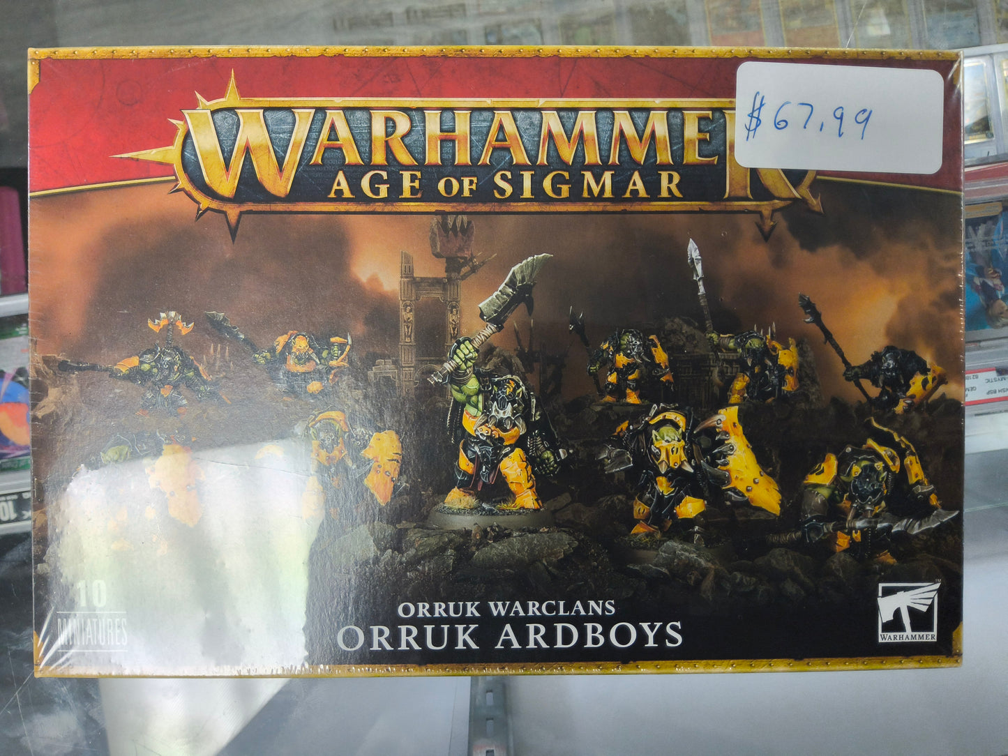 Warhammer Age Of Sigmar Orrak Warclans Orrak Ardboys Minis