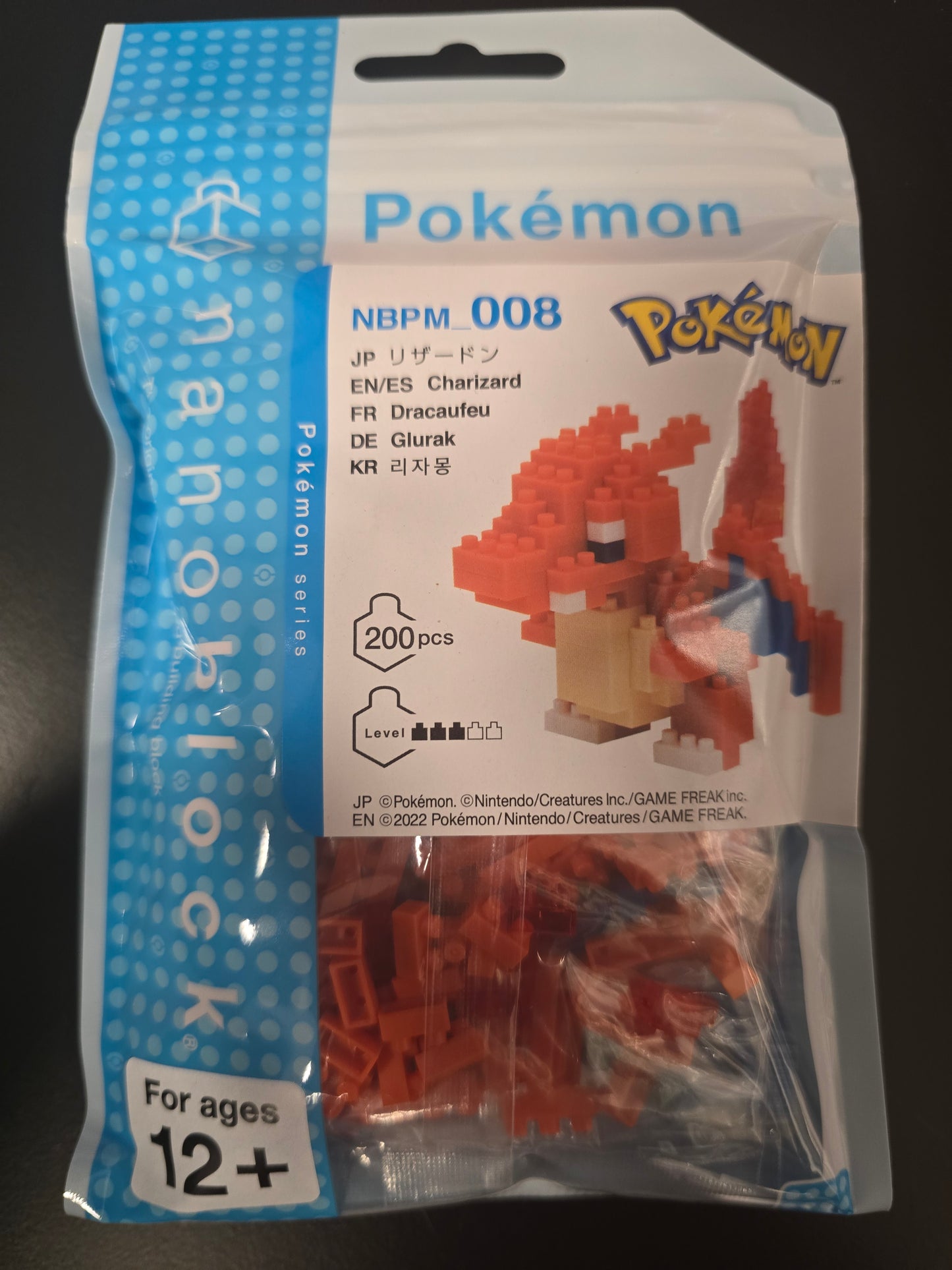 Nanoblock Pokemon Charizard 200pcs