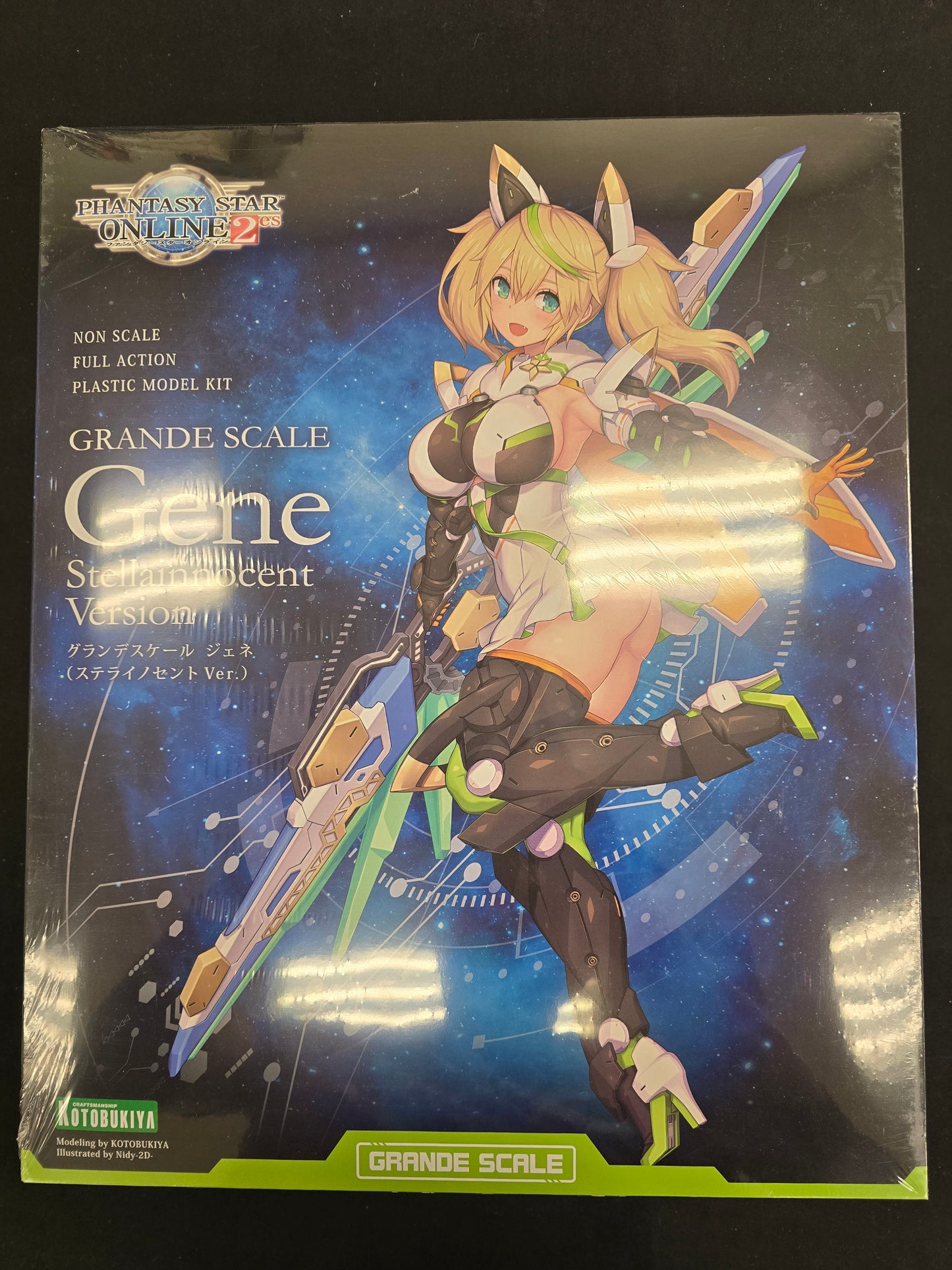 PSO2 Gene Stellainnocent Version Grand Scale Model Kit