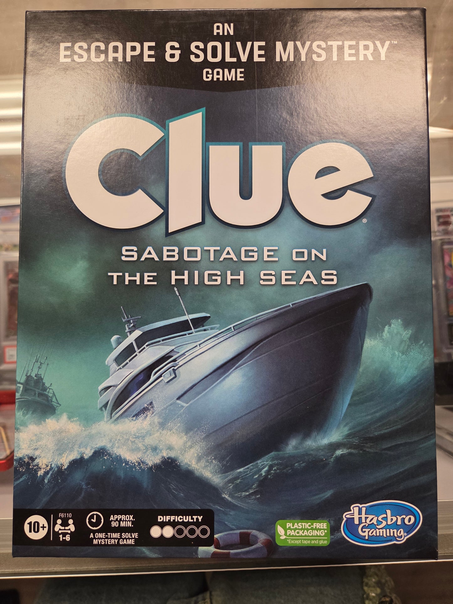 CLUE Sabatoge on the High Seas at Emerald Market Alamogordo, New Mexico