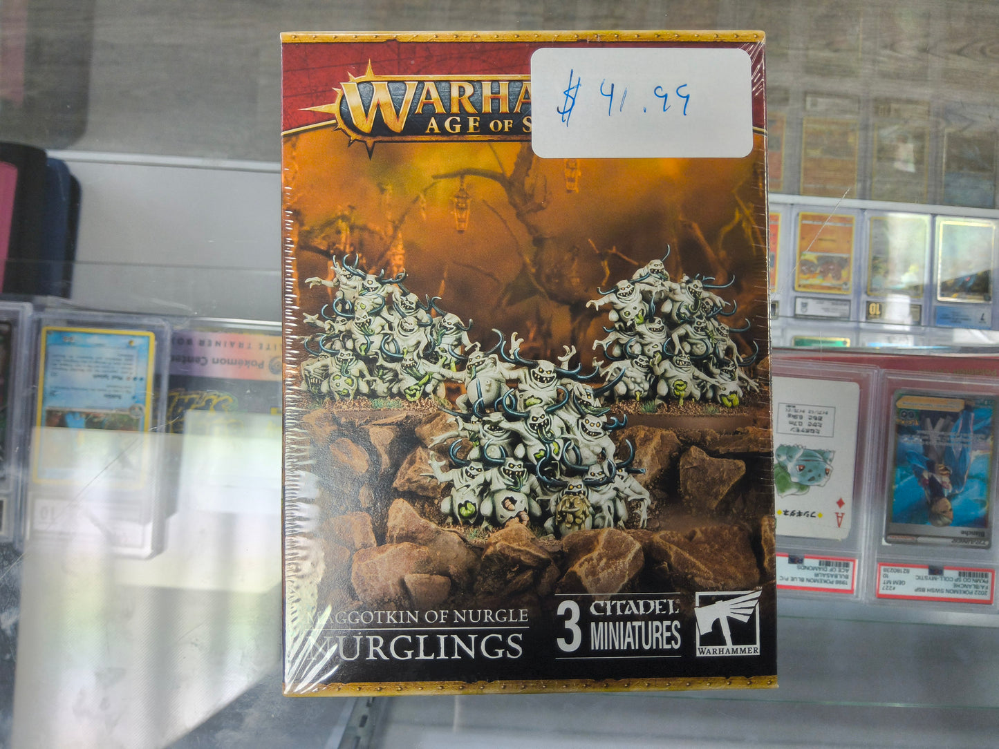 Warhammer Age Of Sigmar Maggotkin Of Nurgle Nurglings Minis