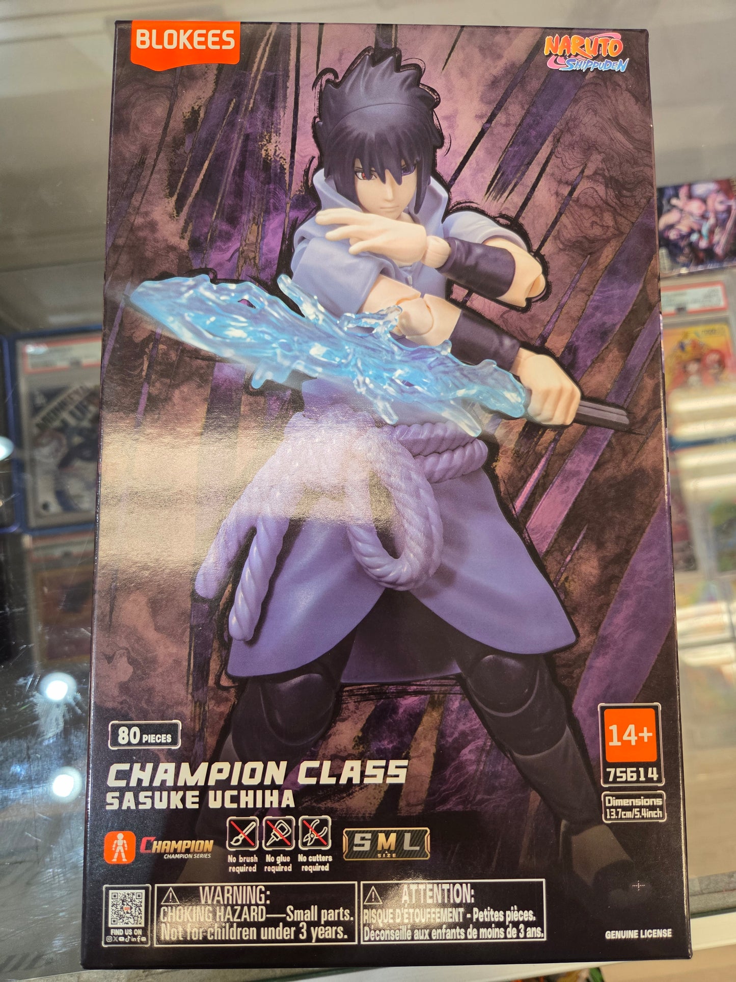 Blokees Champion Class Sasuke Uchiha Model Kit 80pc