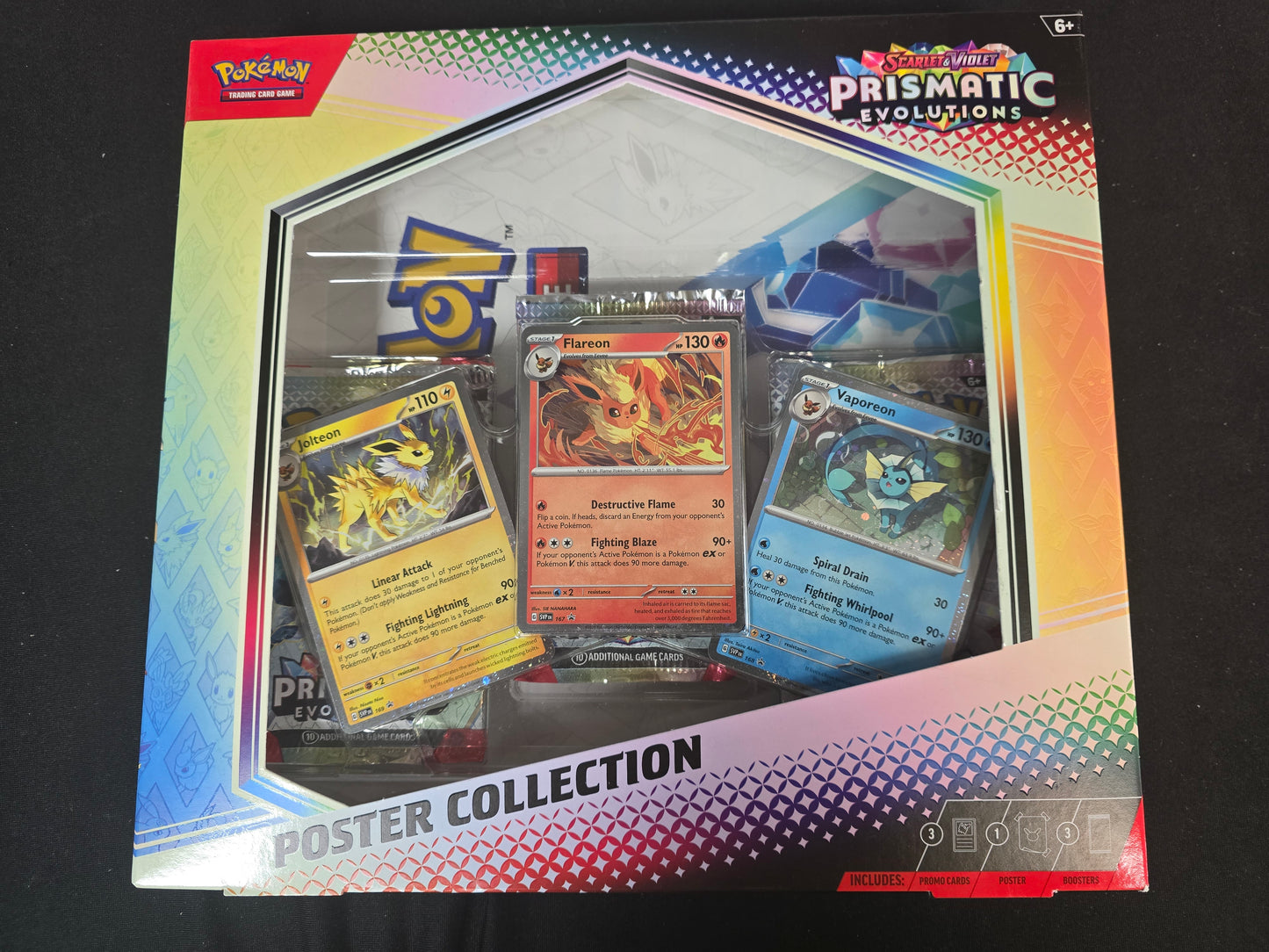 Pokemon Scarlet & Violet Prismatic Evolutions Poster Collection
