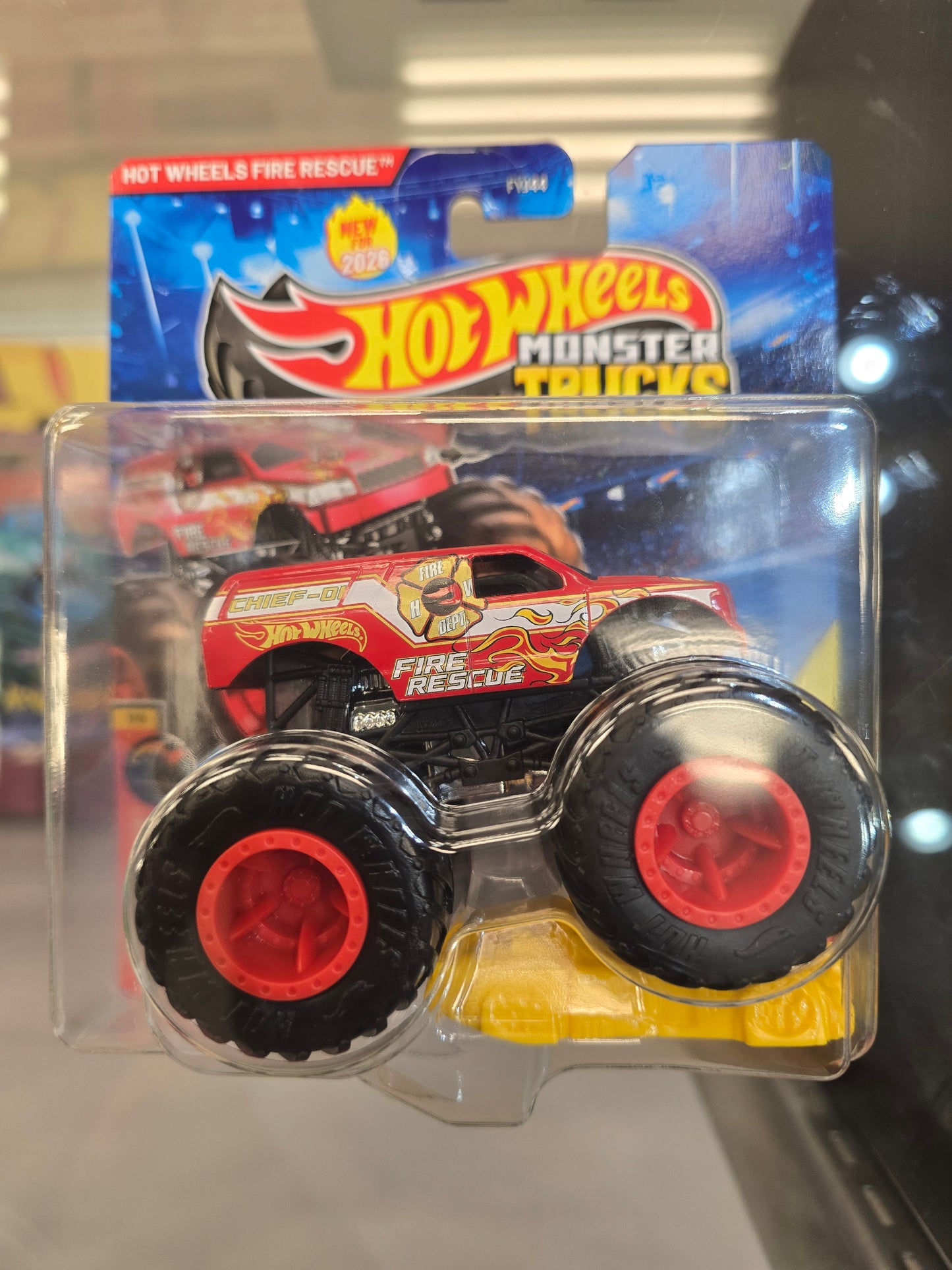 Hotwheels Monster Trucks Fire Rescue