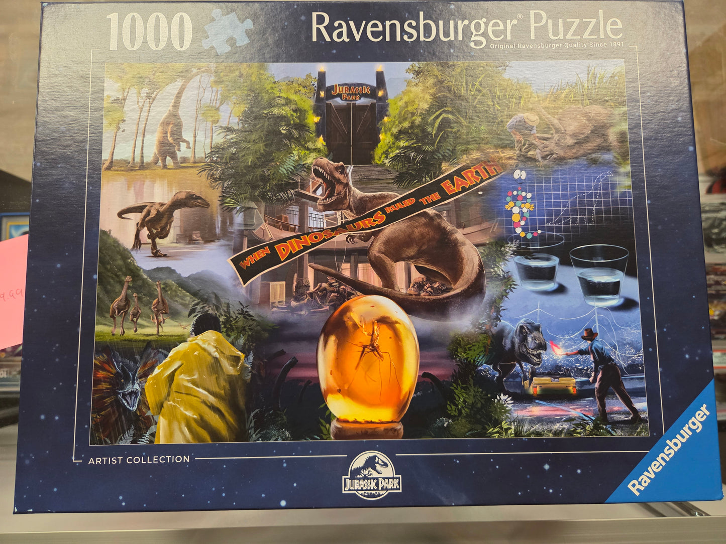 Ravensburger Jurassic Park 1000pc Puzzle at Emerald Market Alamogordo, New Mexico