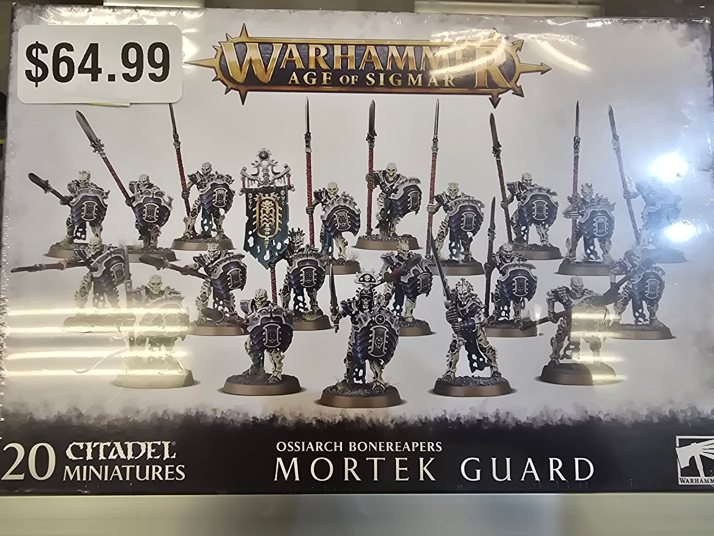 Warhammer Age of Sigmar Ossiarch Bonereapers Mortek Guard