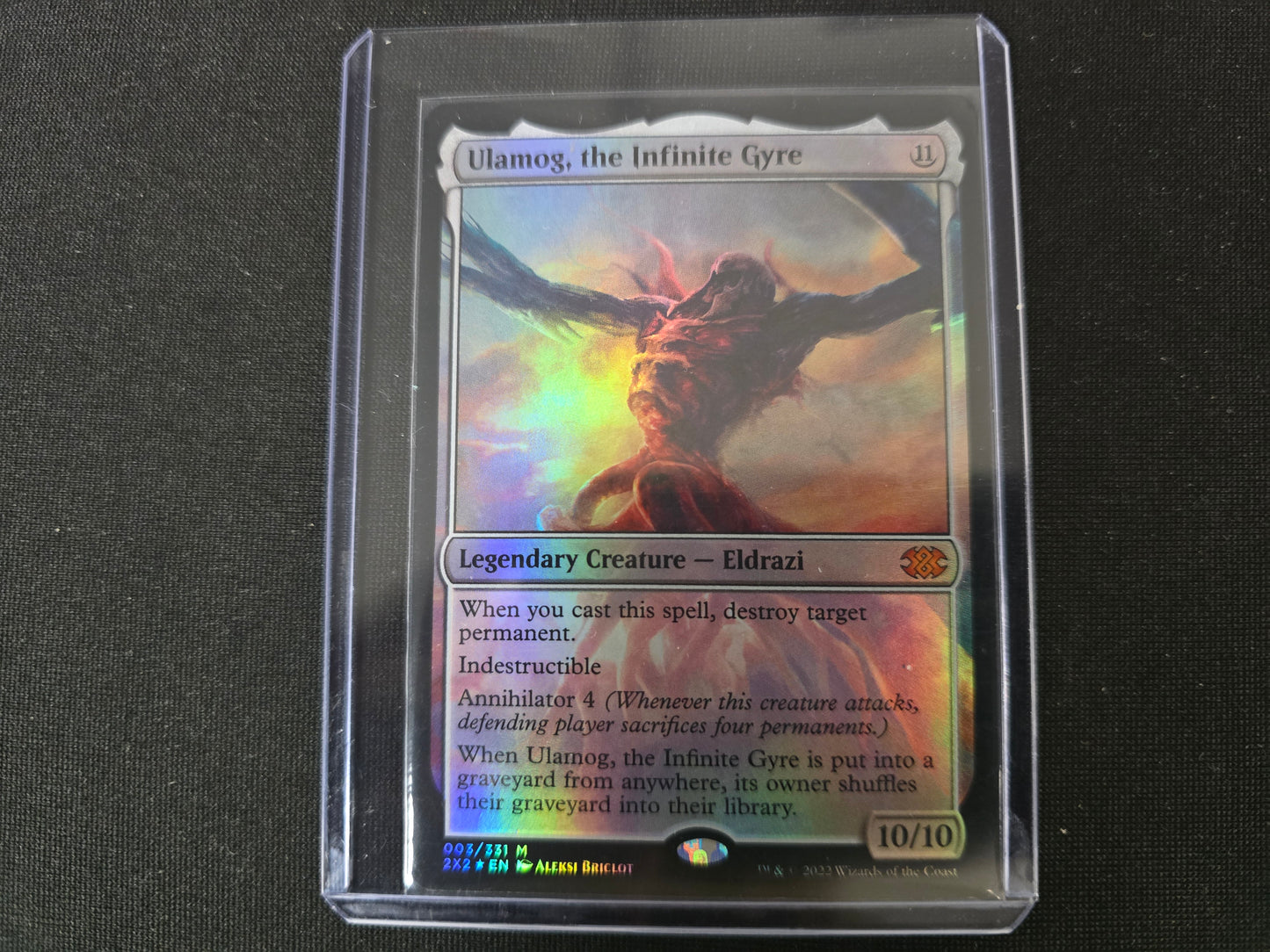 Ulamog, The Infinite Gyre 003/231 M Double Masters 2022 Foil NM at Emerald Market Alamogordo, New Mexico