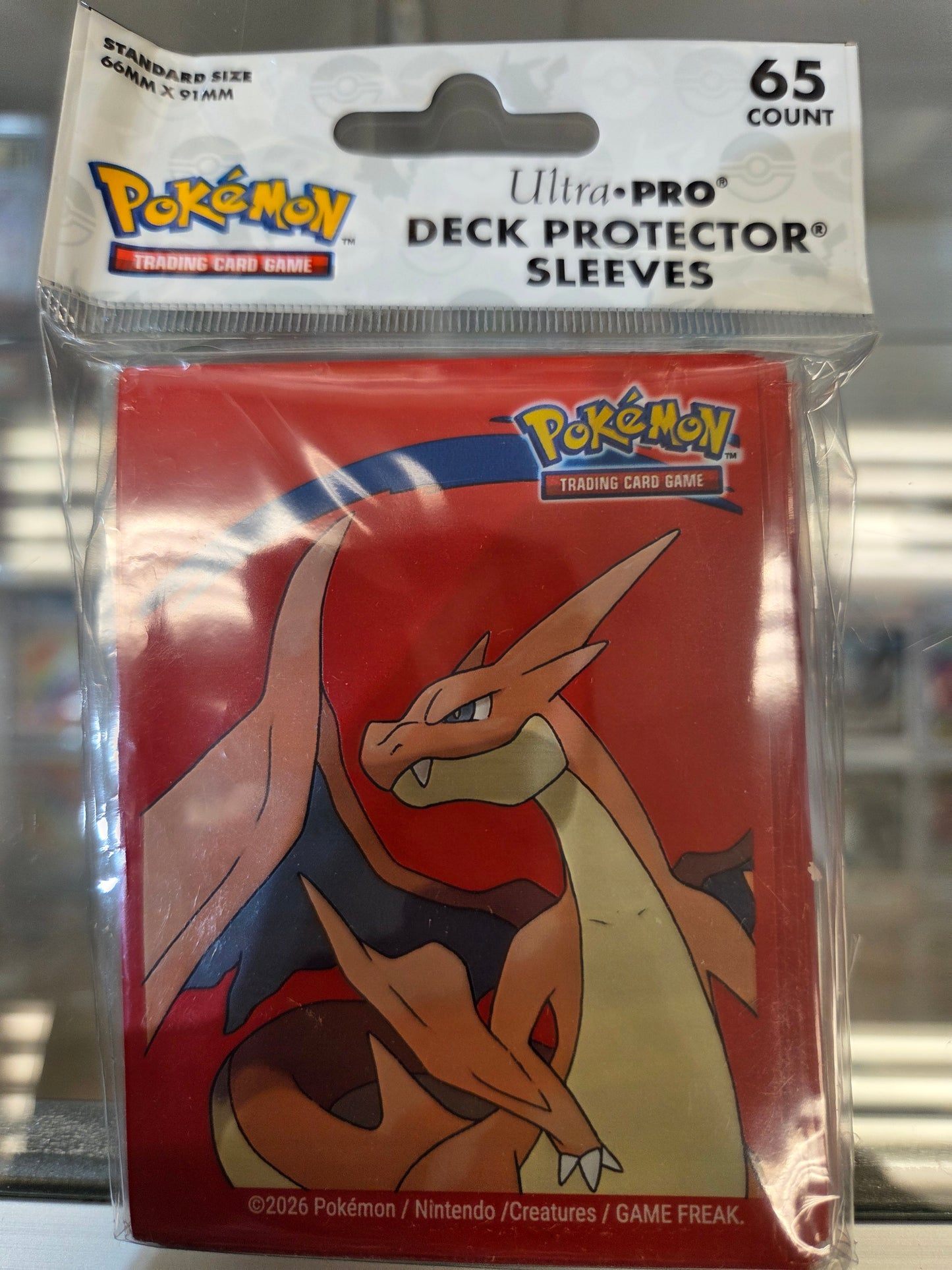 UP Pokemon Charizard Deck Protector Sleeves