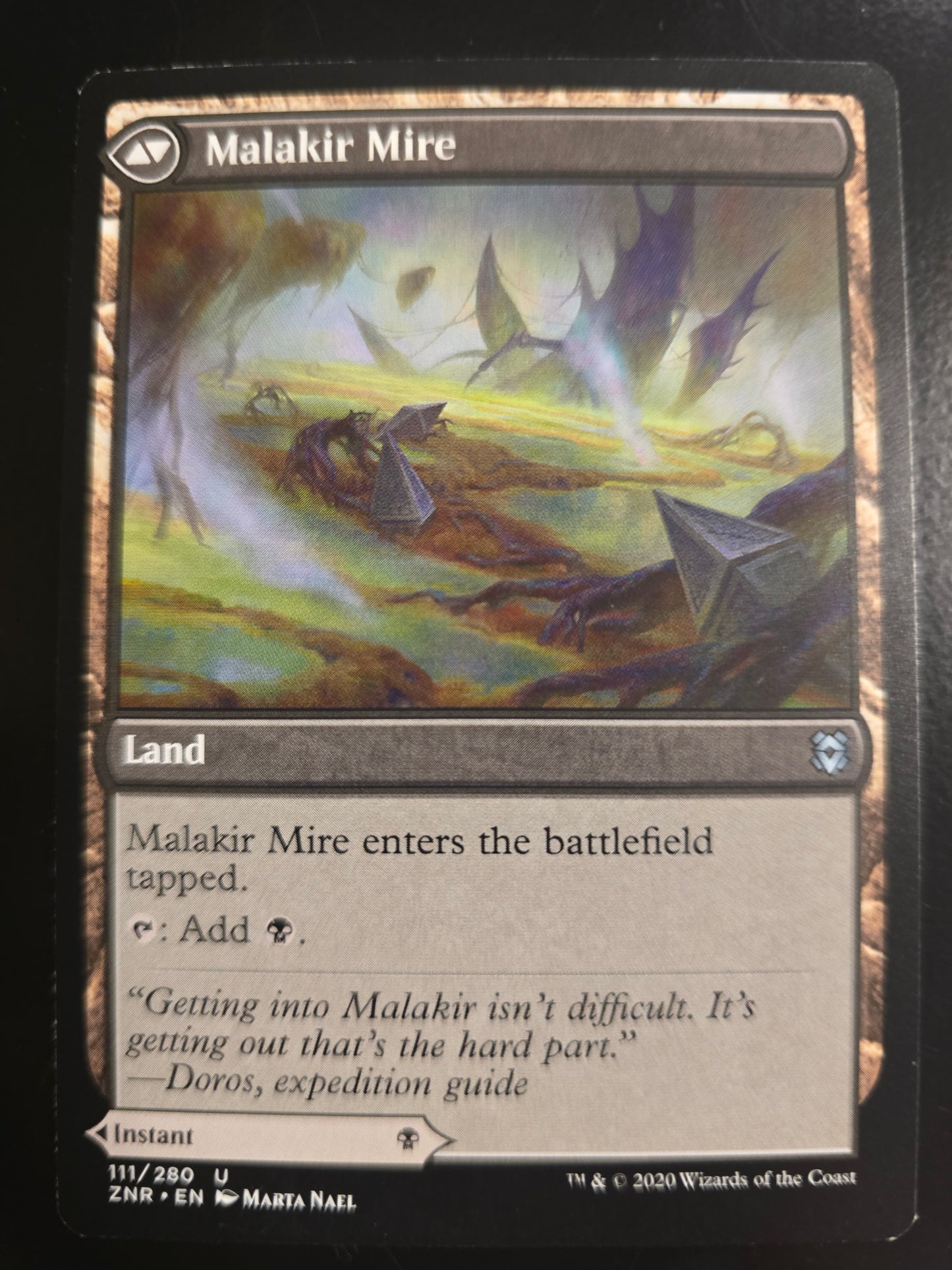 Malakir Rebirth 111/280 U Zendikar Rising Normal NM
