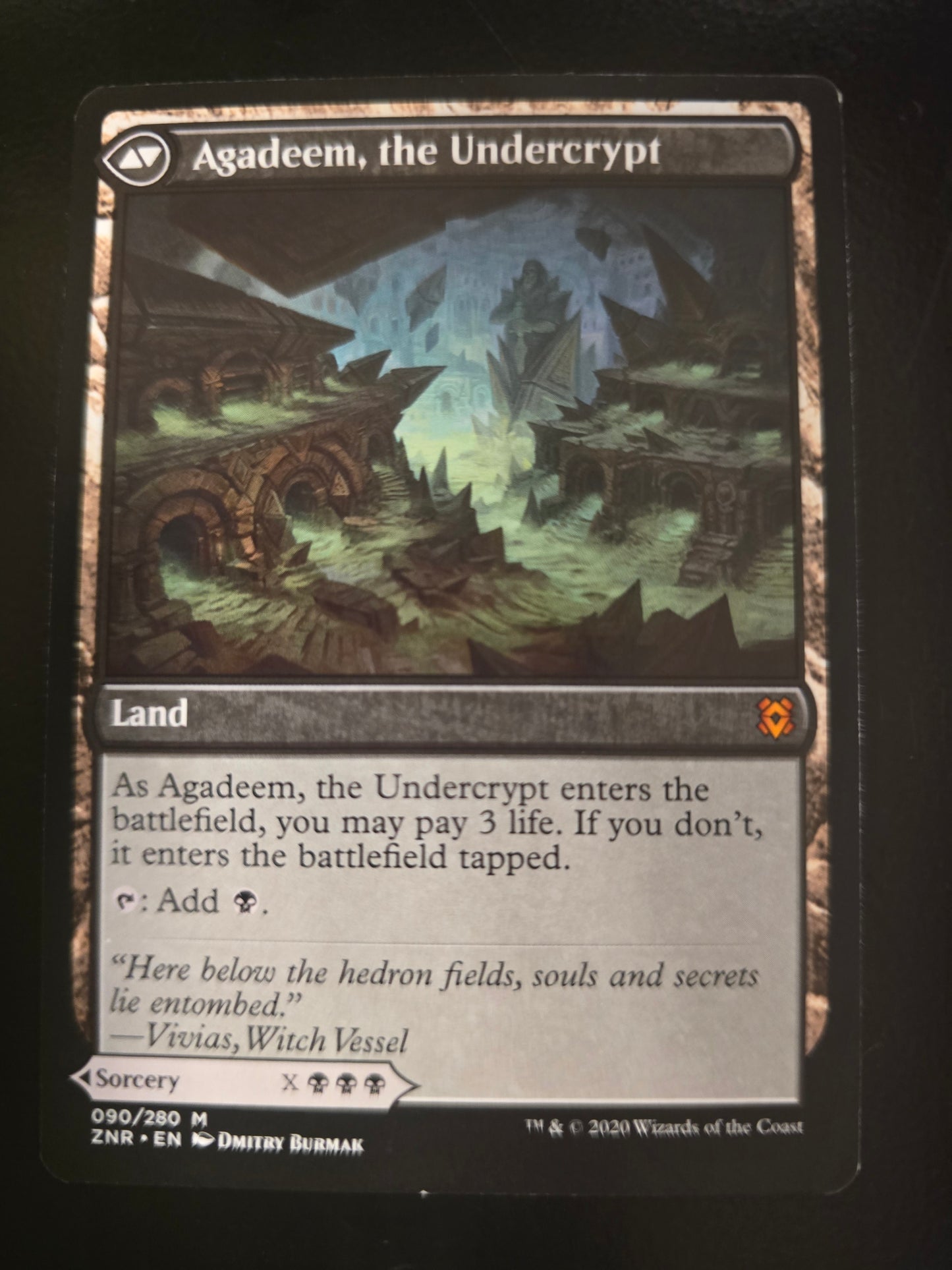 Agadeem's Awakening 090/280 M Zendikar Rising Normal NM