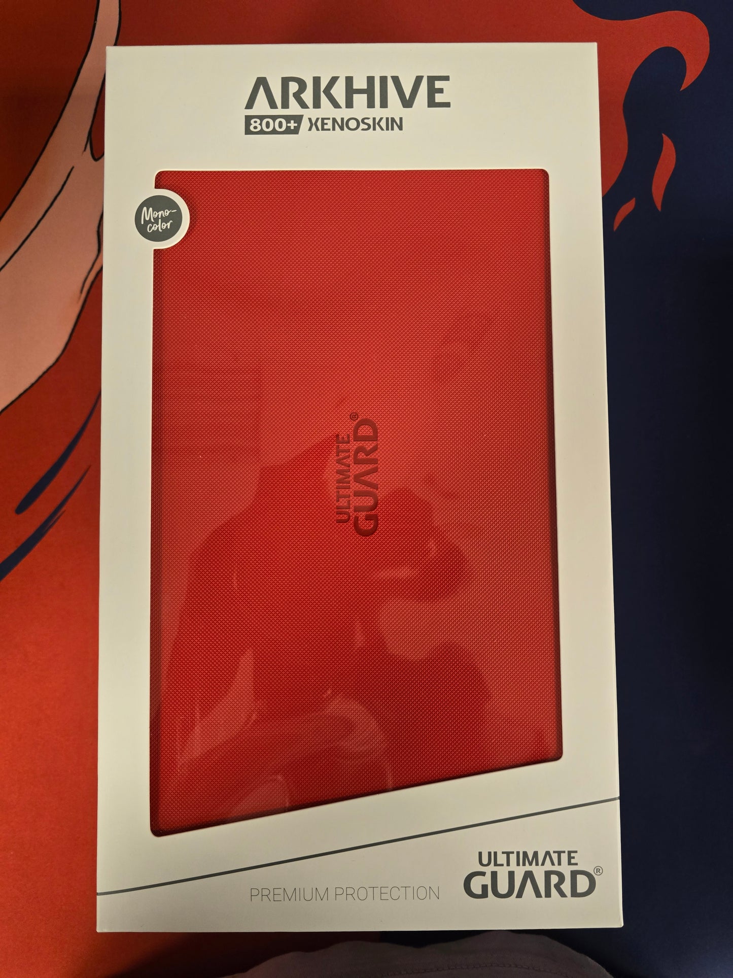 Arkhive 800+ Xenoskin Premium Protection Ultimate Guard Monocolor Red