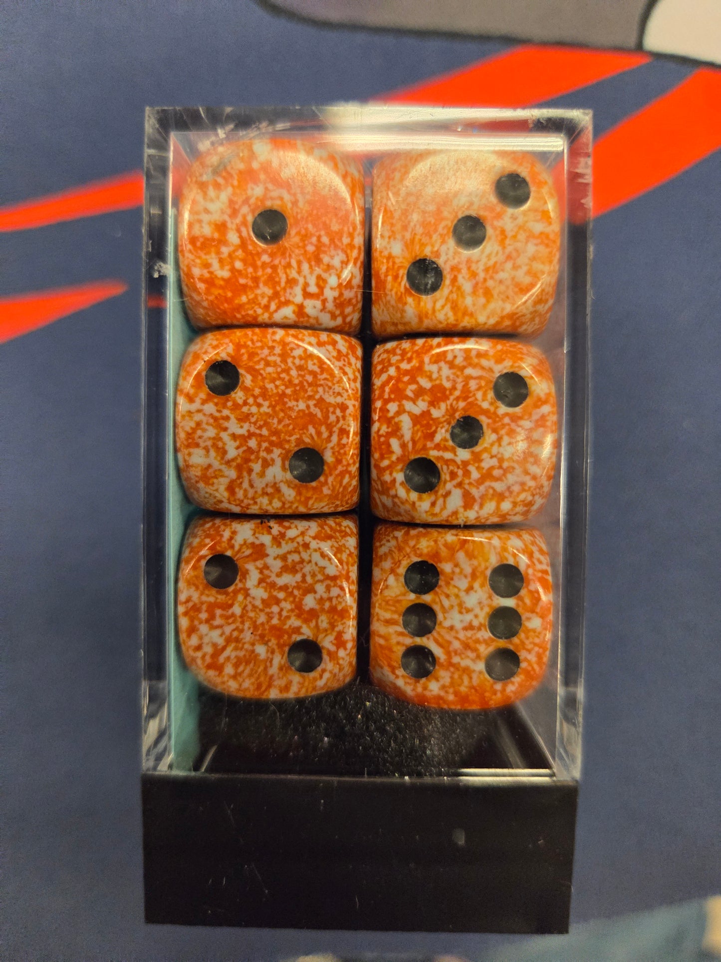 Chessex Speckled Rust set of 12 16mm d6