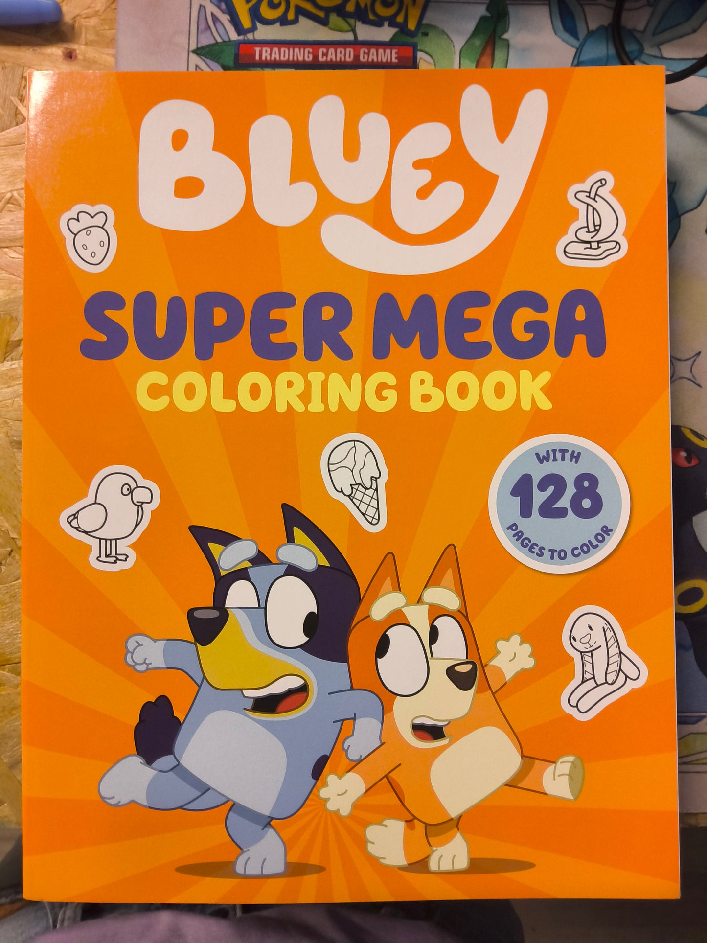 Bluey Super Mega Coloring Book