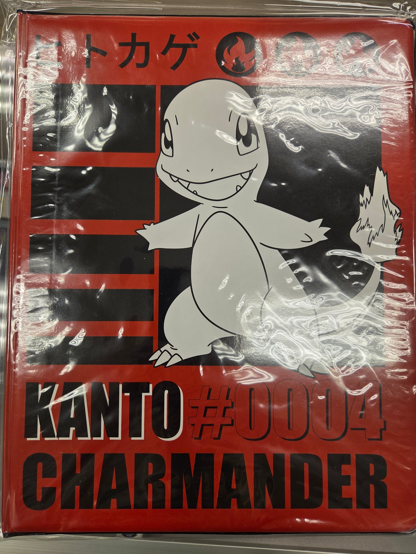 Pokémon 252 card 9 pocket binder Charmander