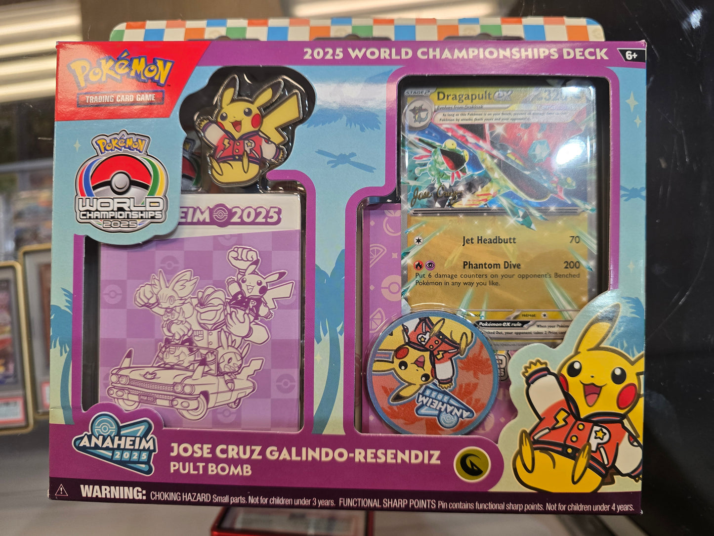 Pokemon 2025 World Championship's Deck Jose Cruz Galindo-Resendiz Pult Bomb