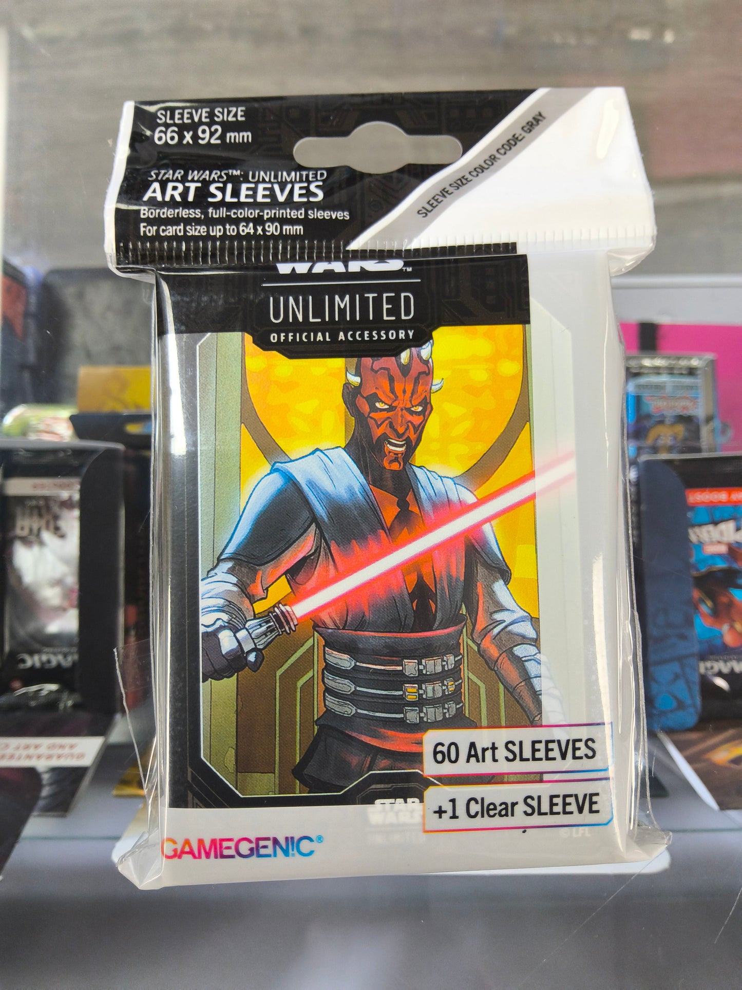 Stat Wars Gamegenic Darth Maul Art Sleeves