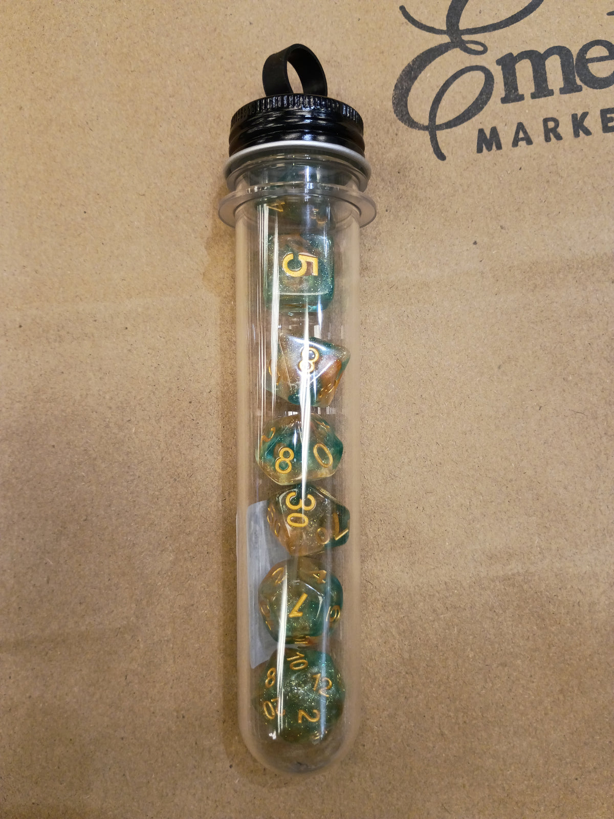 Luminous - Koi Pond Tubed Dice set