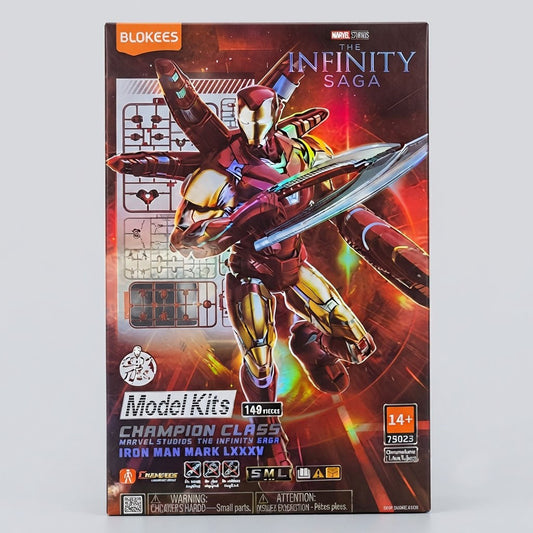 Blokees Champion Class Iron Man Mark LXXXV Model Kit 149pc