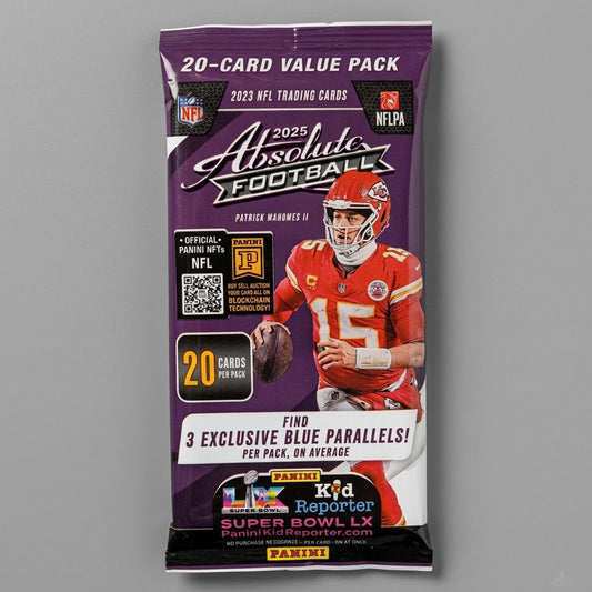 2025 Absolute Football 20 card packs