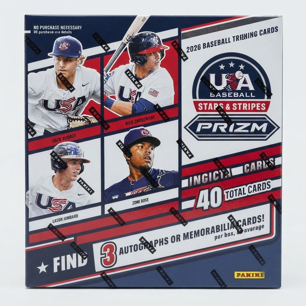 2026 Baseball Stars and Stripes Prizm Mega Box at Emerald Market Alamogordo, New Mexico