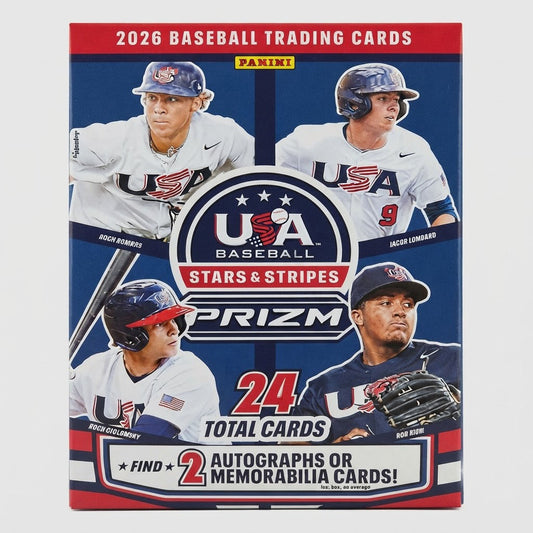 2026 USA Baseball Stars and Stripes Prizm Box 24 Cards at Emerald Market Alamogordo, New Mexico