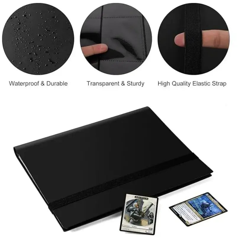 9-Pocket Large Capacity Trading Card Binder Collector Album | Stationery Protection Series - Multi-TCG & Sports Card Storage