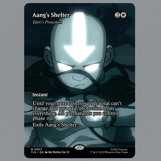 Aang's Shelter - Teferi's Protection M 0007 Avatar: TLA: Eternal-Legal Borderless Normal NM