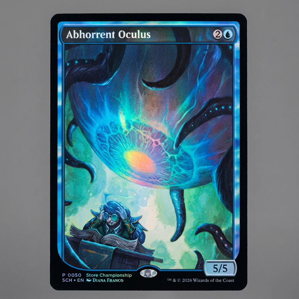 Abhorrent Oculus P 0050 Promo Pack Foil NM at Emerald Market Alamogordo, New Mexico