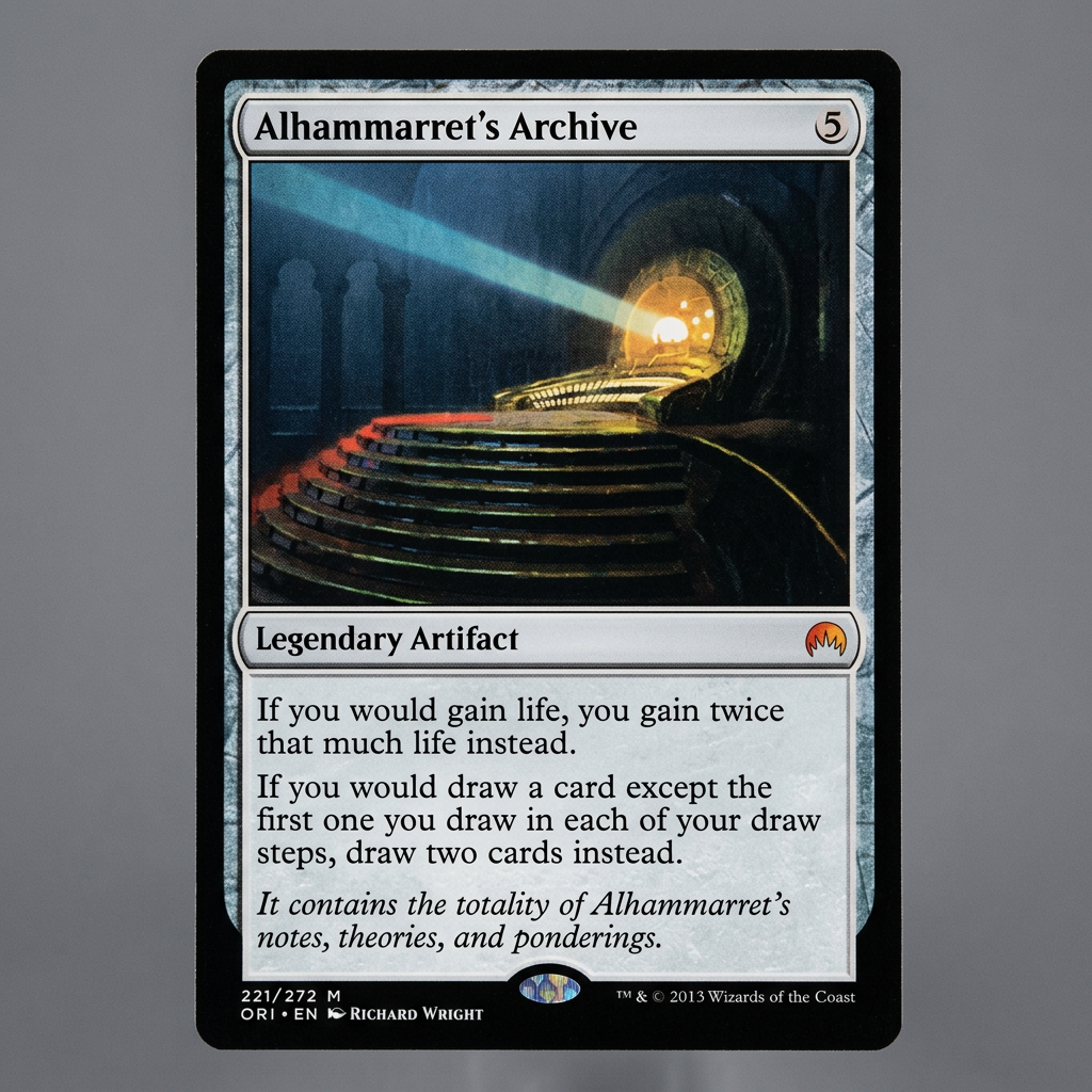 Alhammarret's Archive 221/272 M | Magic: The Gathering | Magic Origins Normal at Emerald Market Alamogordo, New Mexico