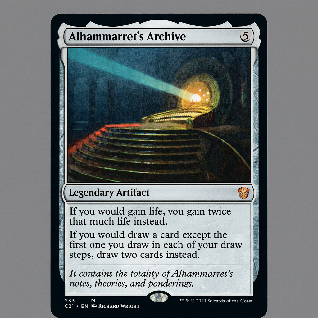 Alhammarret's Archive 233 M | Magic: The Gathering | Commander 2021 Normal at Emerald Market Alamogordo, New Mexico