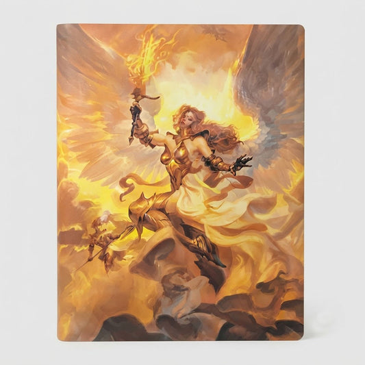 Arcane Fortress Artwork Zipper 9-pocket sideloader Binder