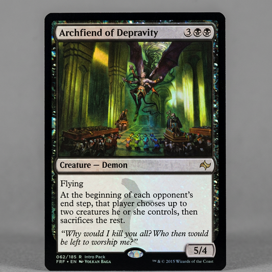 Archfiend of Depravity Unique/Misc Foil NM at Emerald Market Alamogordo, New Mexico
