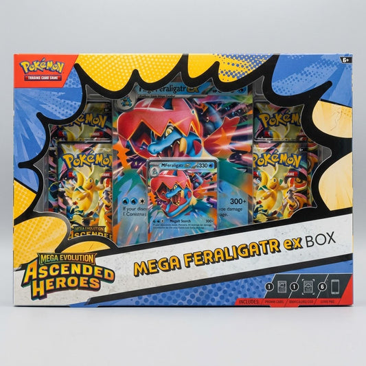 Mega Feraligatr ex Box at Emerald Market Alamogordo, New Mexico